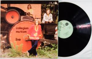 COLLEGIUM MUSICUM Live (Vinyl)