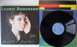 LAURIE ANDERSON United States Live (Vinyl)