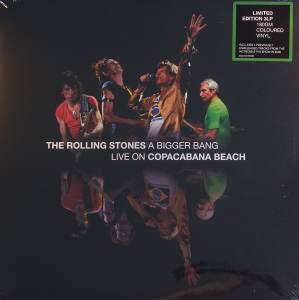 THE ROLLING STONES A Bigger Bang Live On Copacabana Beach (Coloured Vinyl)